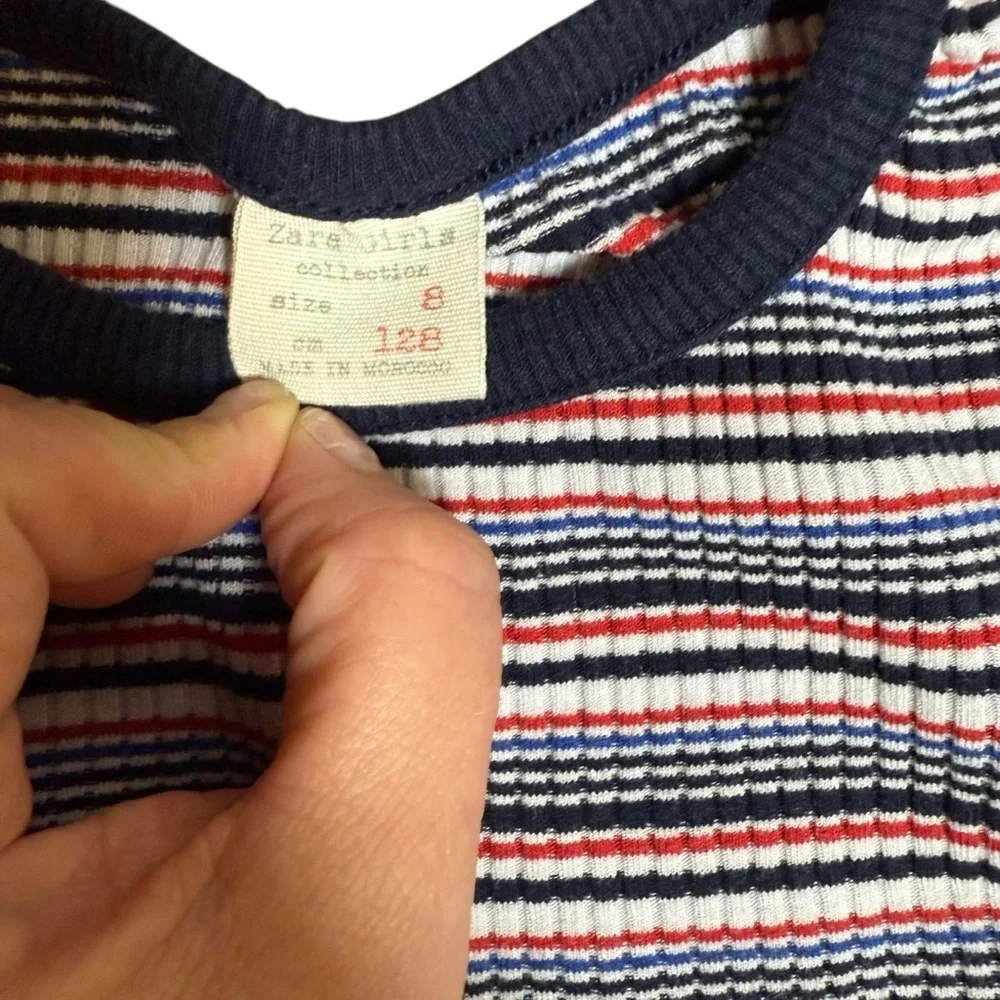 Zara girls striped